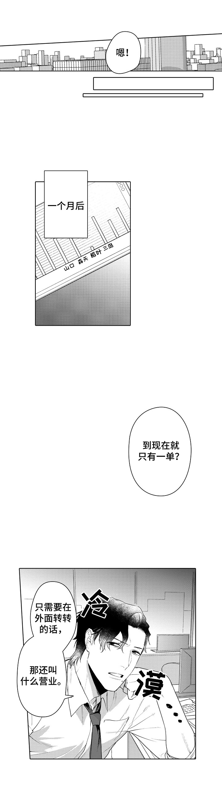 甜蜜之吻动漫漫画,第1章：工作问题2图