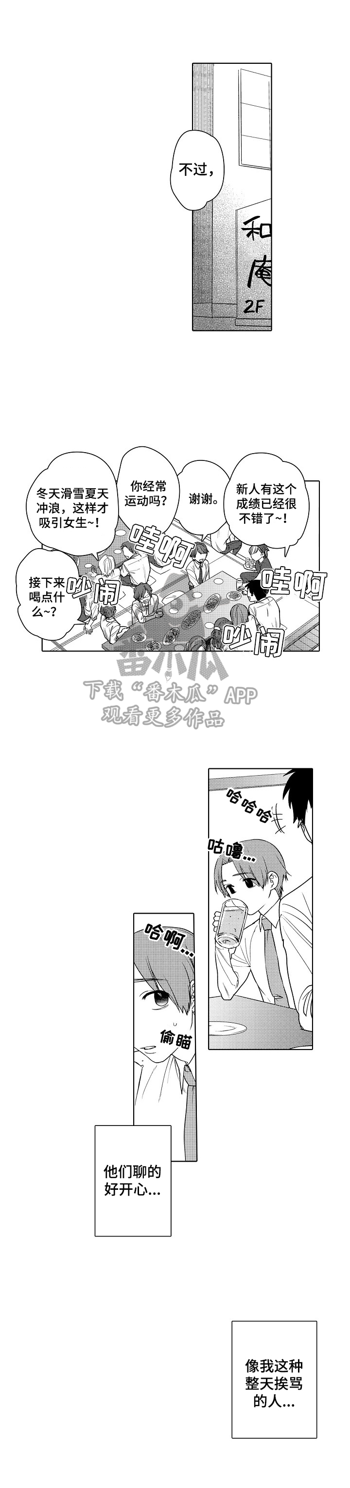 甜蜜之吻漫画,第2章：醉酒1图