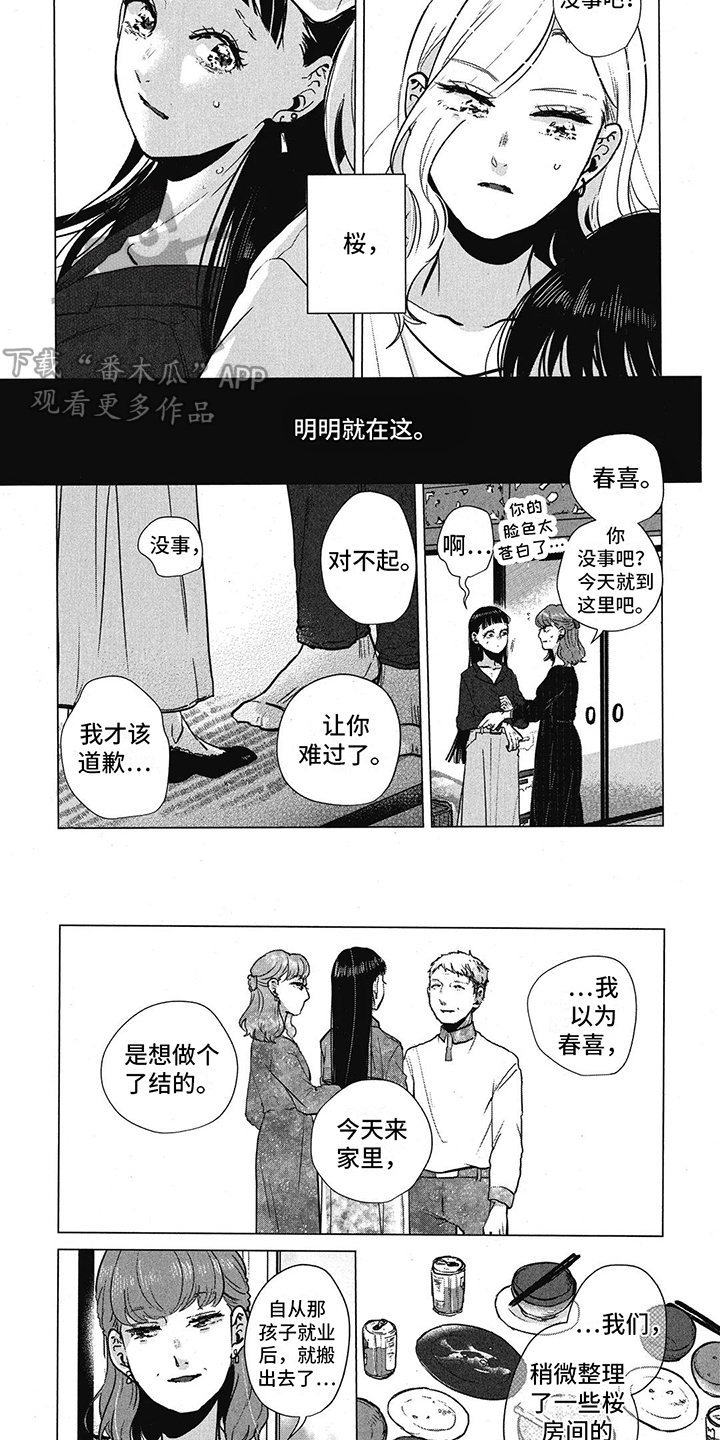 樱花盛开啦漫画,第14章：过于不同2图