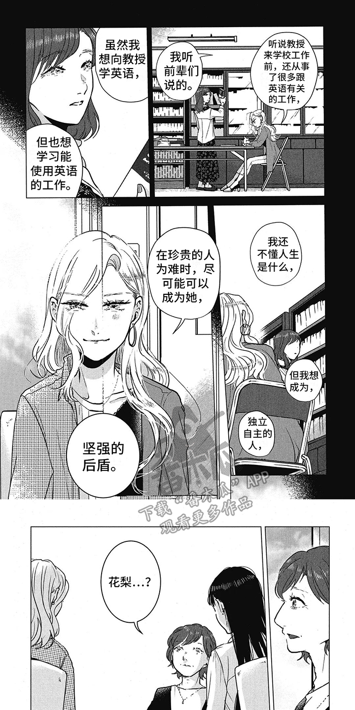 樱花盛开的房间漫画,第13章：好久不见1图