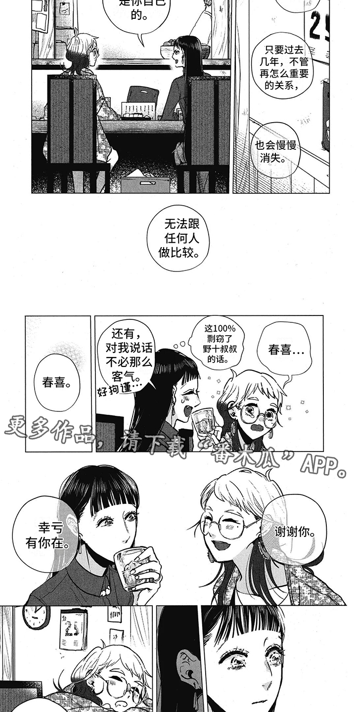 樱花盛开的语言漫画,第26章：前老板2图