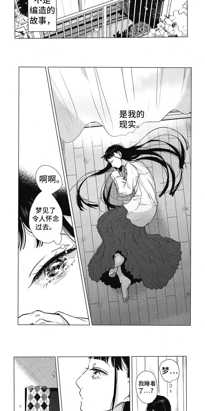 樱花盛开的月份漫画,第1章：悲情电影1图