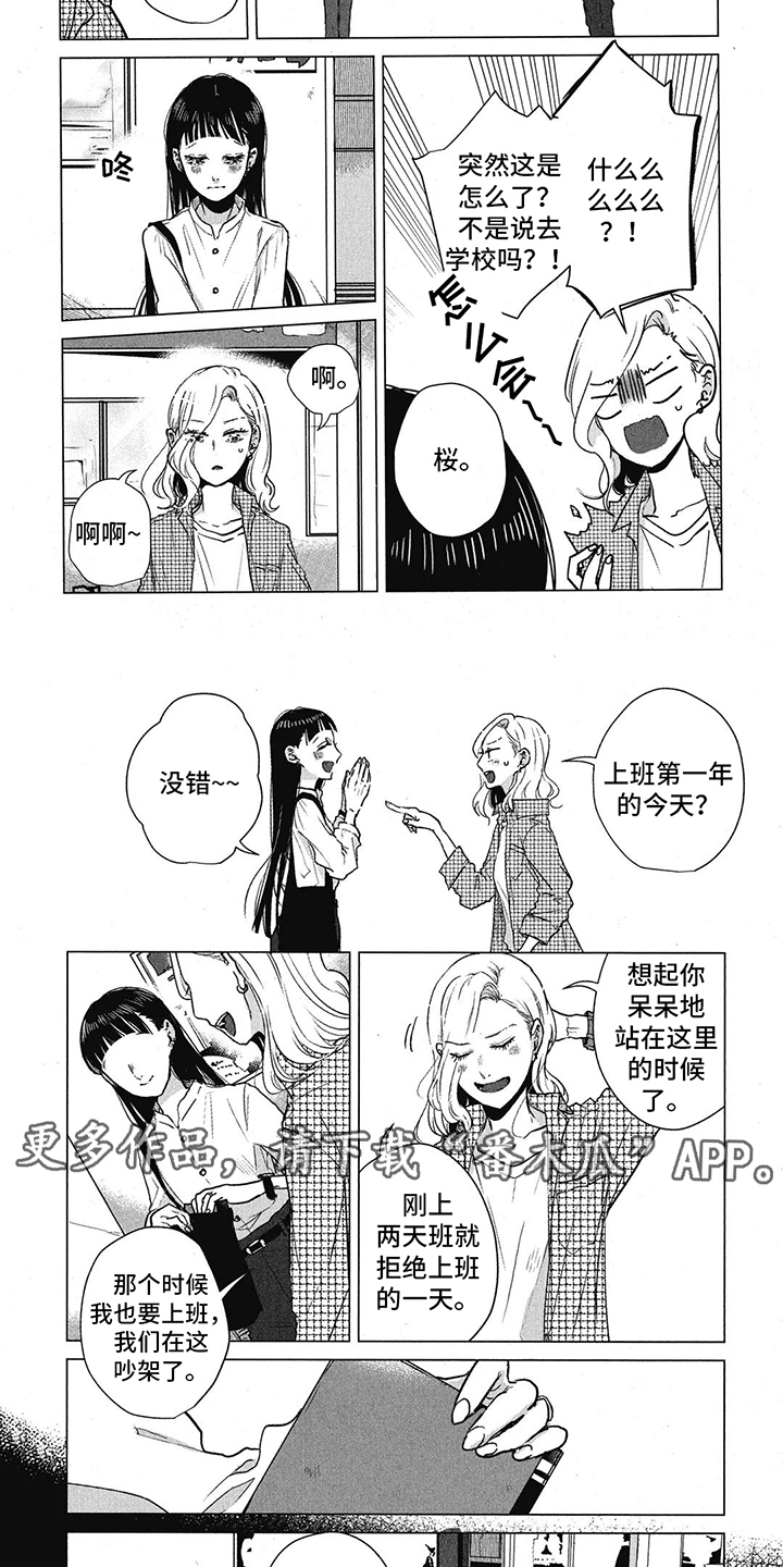 樱花盛开的季节视频漫画,第10章：全都记得2图