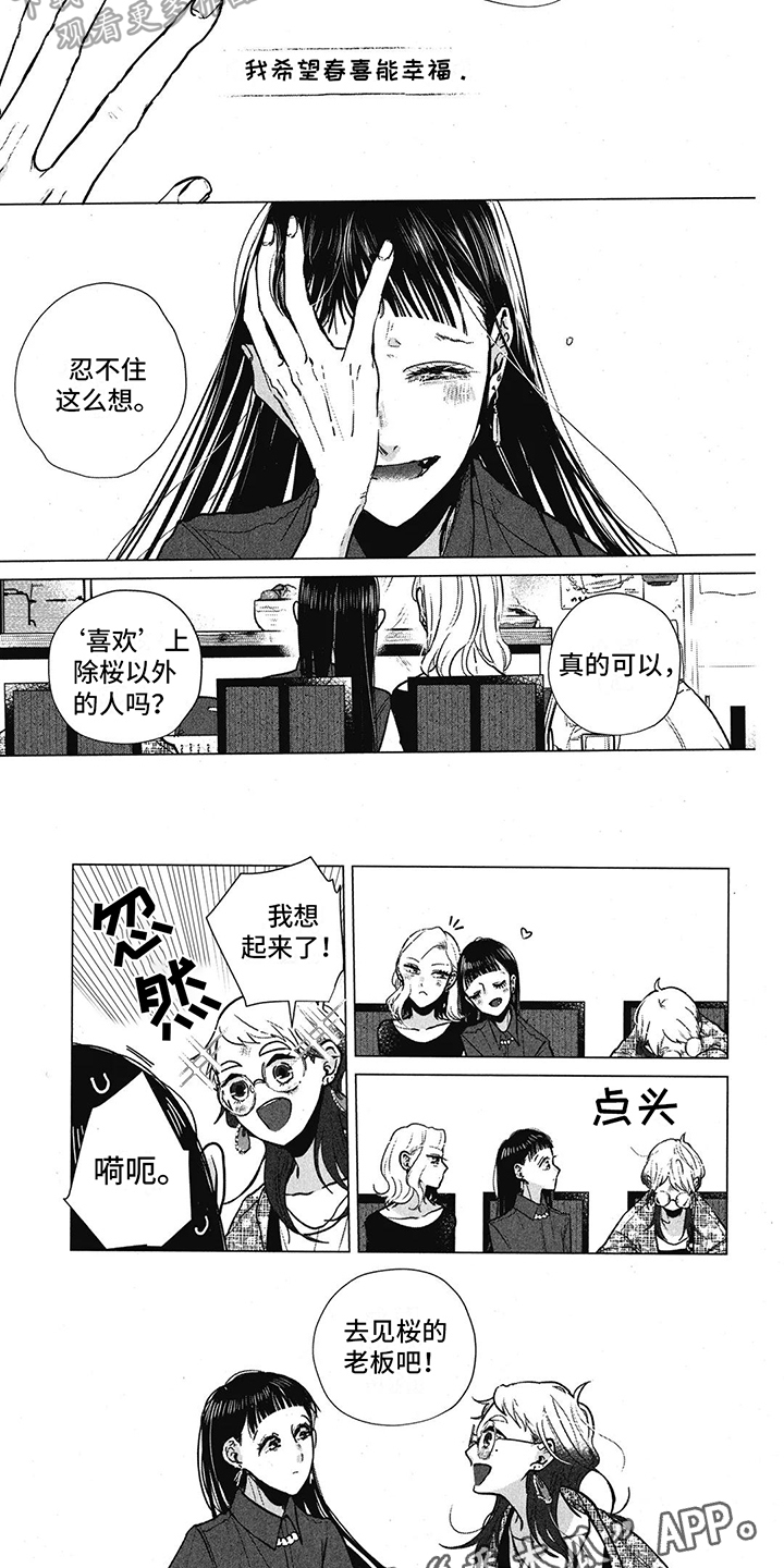 樱花盛开的语言漫画,第26章：前老板2图