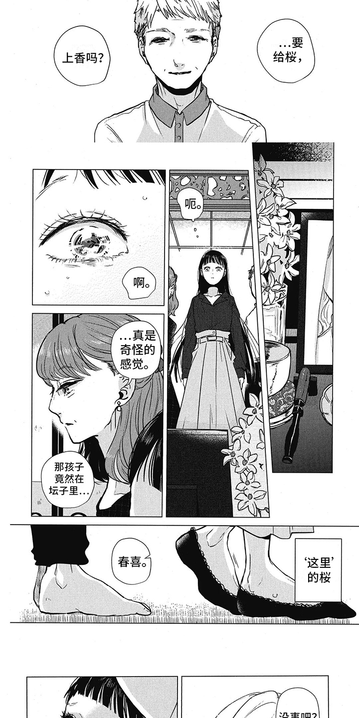 樱花盛开啦漫画,第14章：过于不同1图