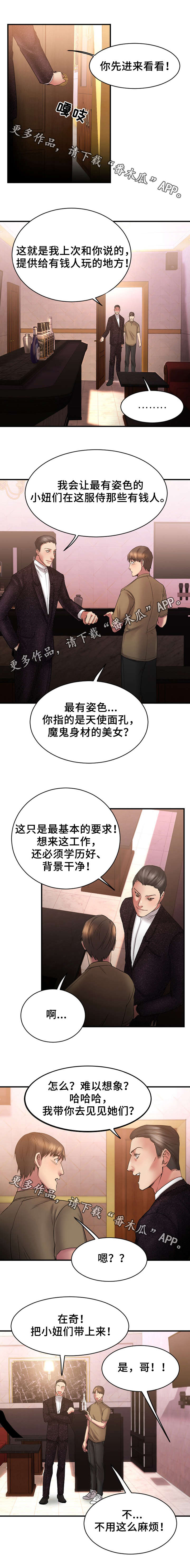 创业时光咖啡馆漫画,第16章：参观酒吧1图