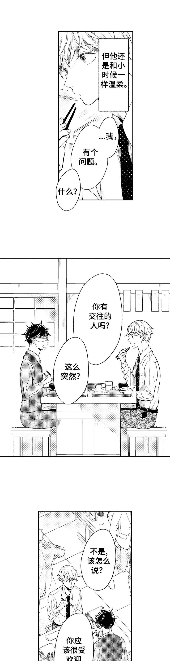 能和朋友一起联机打boss的游戏漫画,第5章：傻人傻福1图