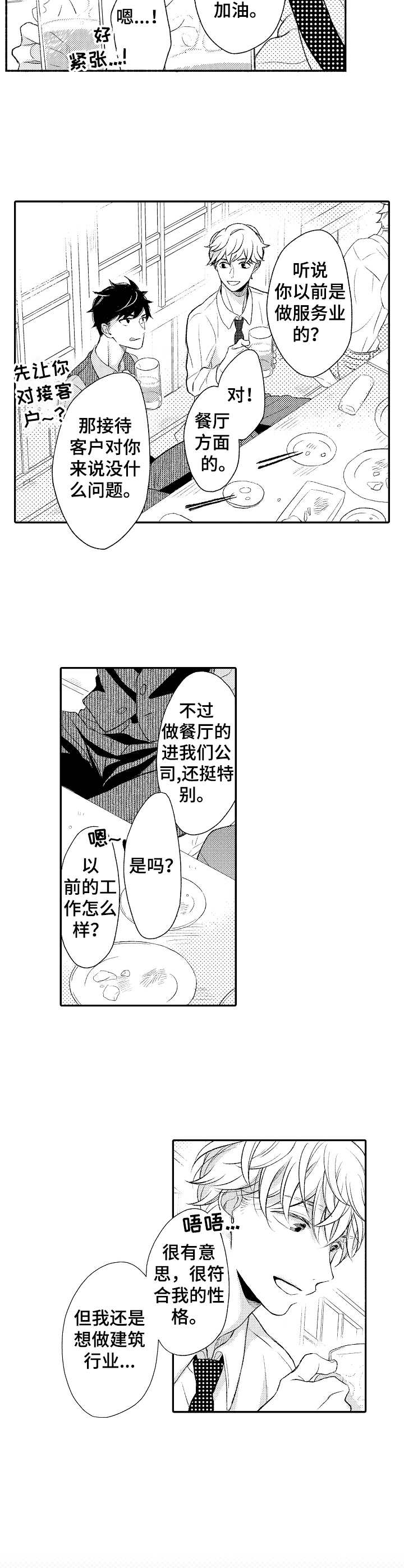 能和朋友一起联机打boss的游戏漫画,第2章：欢迎会1图