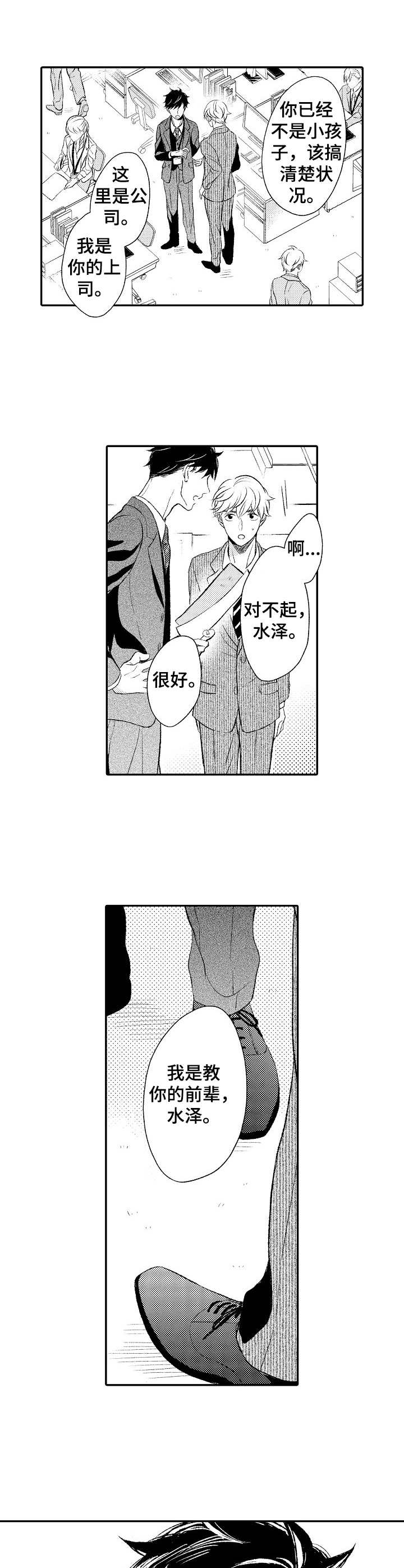 能和朋友一起联机打boss的游戏漫画,第1章：上司2图