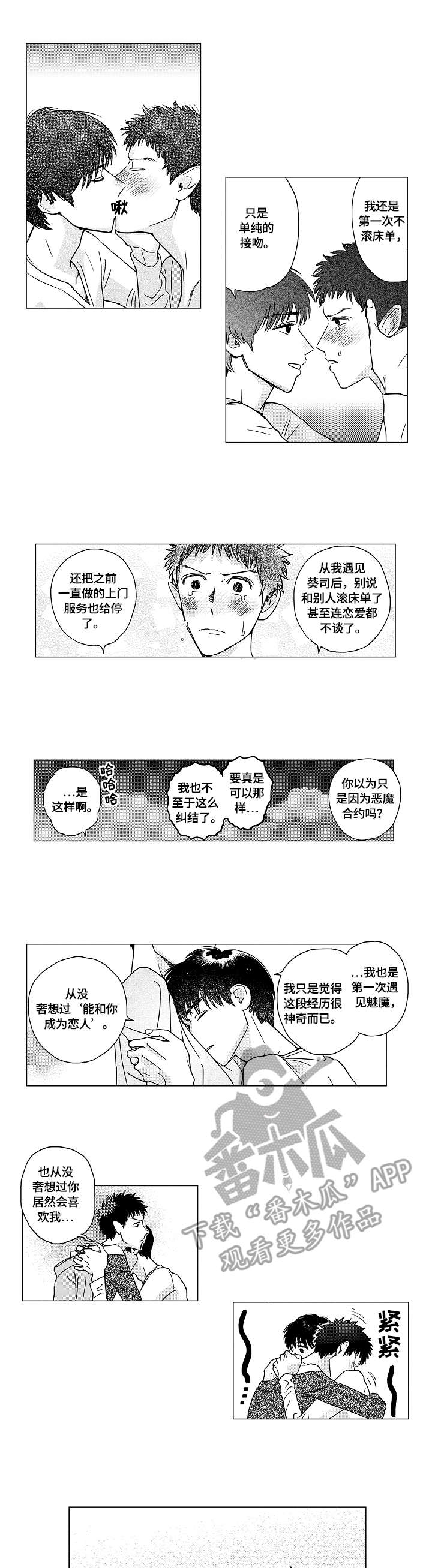 最爱小恶魔漫画,第16章：正式合约2图