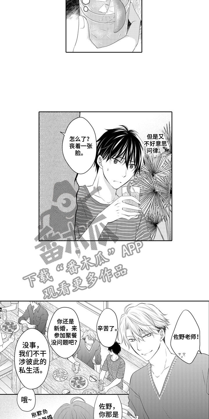 与偶像保持距离漫画,第7章：聚会1图