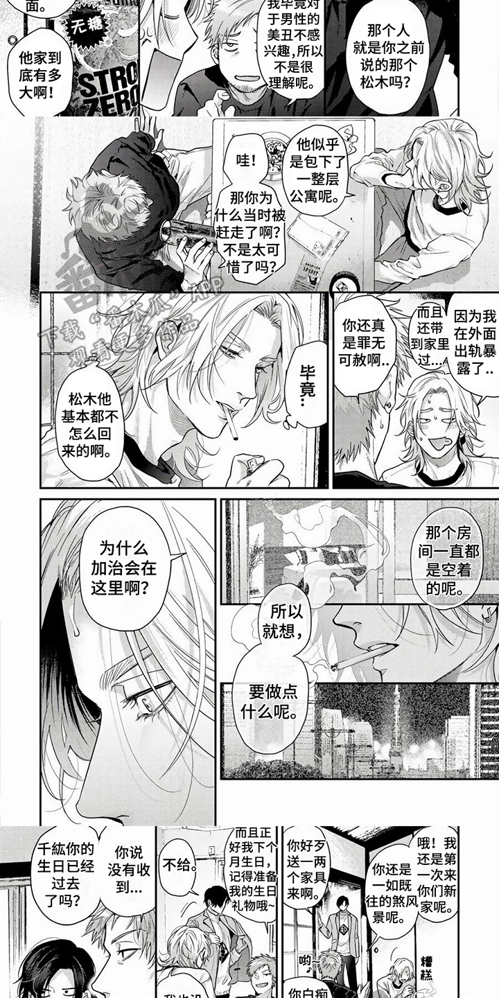 无家可归的生存体验3dm漫画,第13章：联系1图