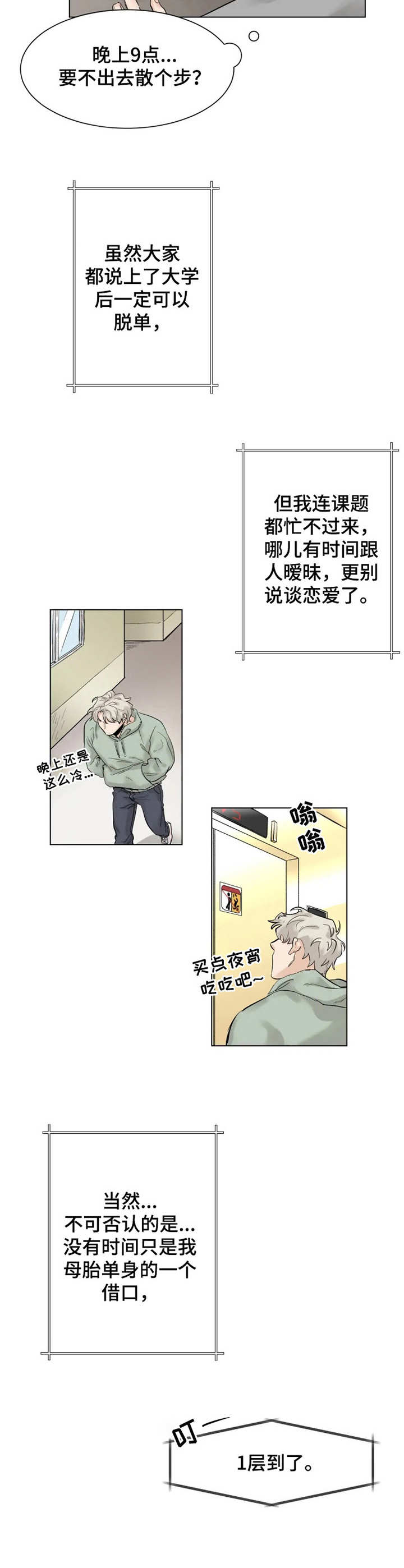 长春gm健身房漫画,第1章：初次见面2图