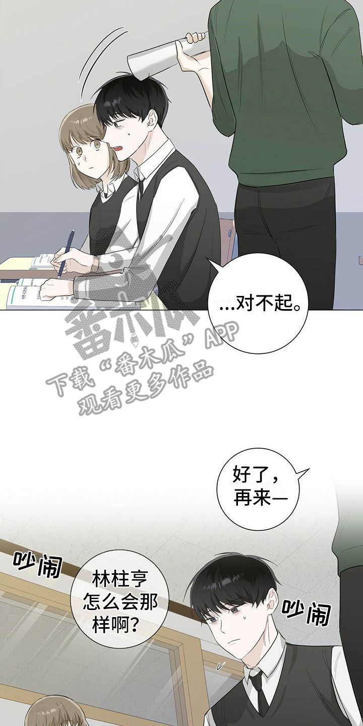 耀眼的光环解释漫画,第17章：无法集中2图