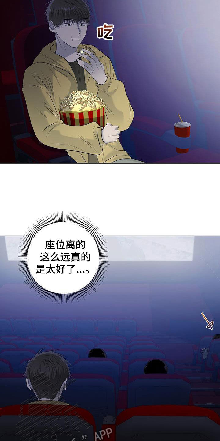 耀眼的光环漫画,第72章：【番外】电影院偶遇1图