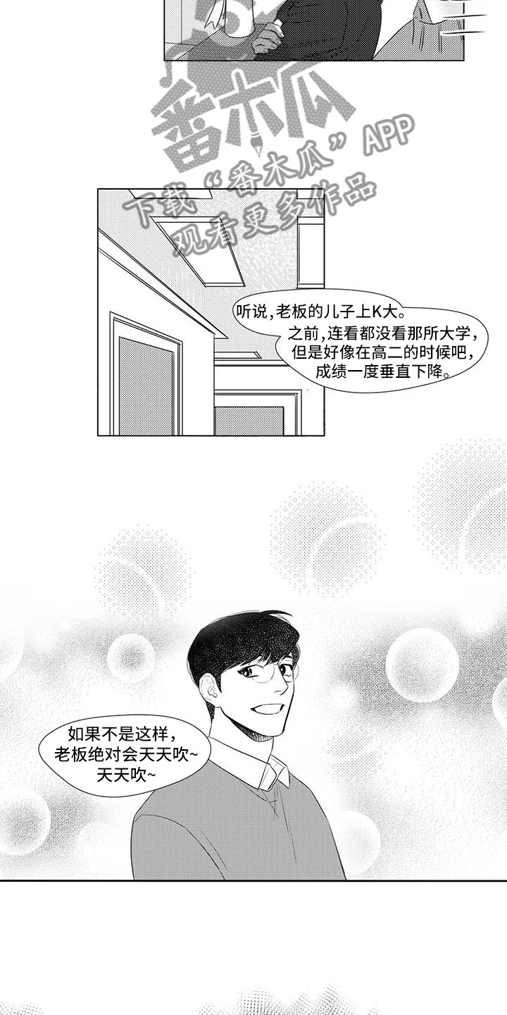 心灵美文漫画,第28章：兼职时间2图