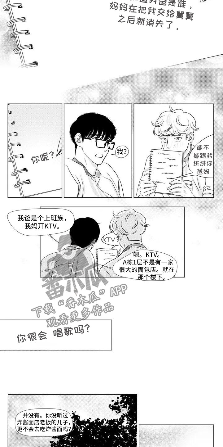 心灵美容为话题的作文800漫画,第6章：相处1图