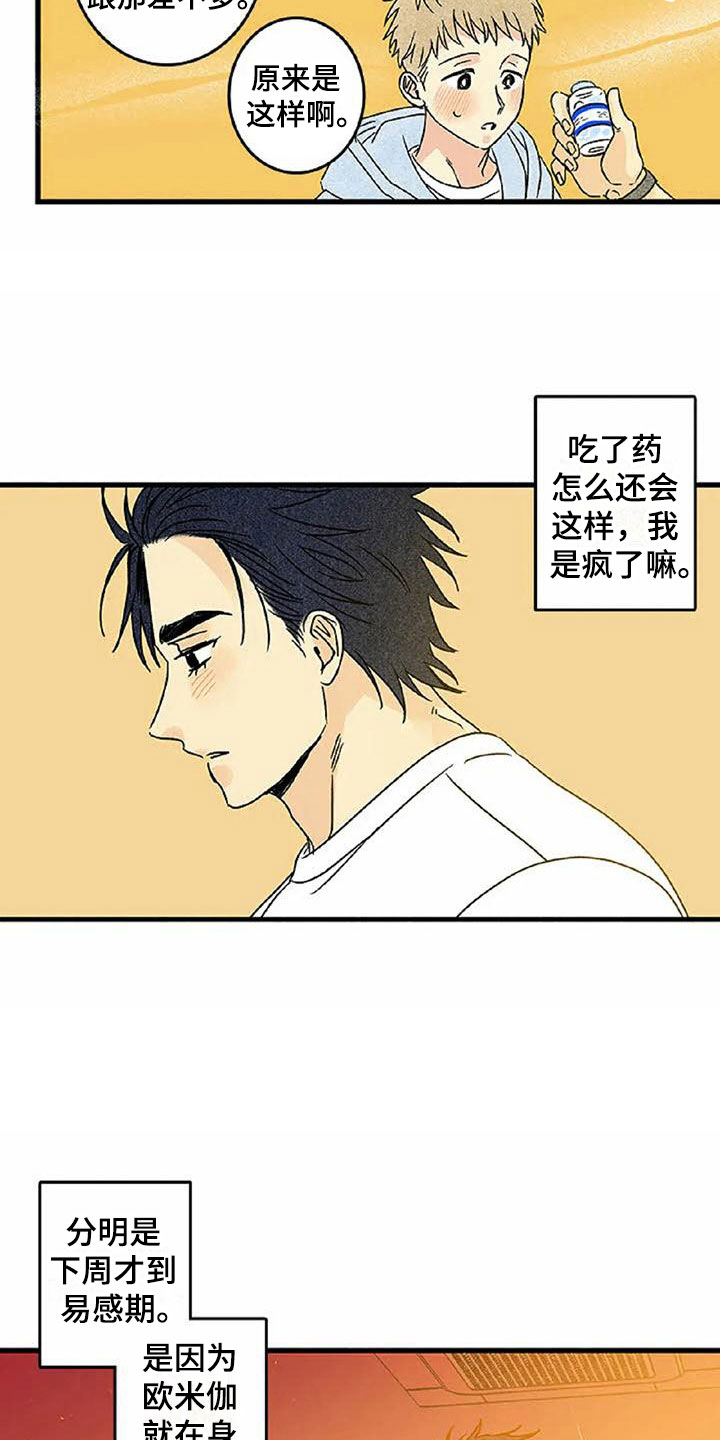 易感期大作战漫画,第6章：橙子香味1图