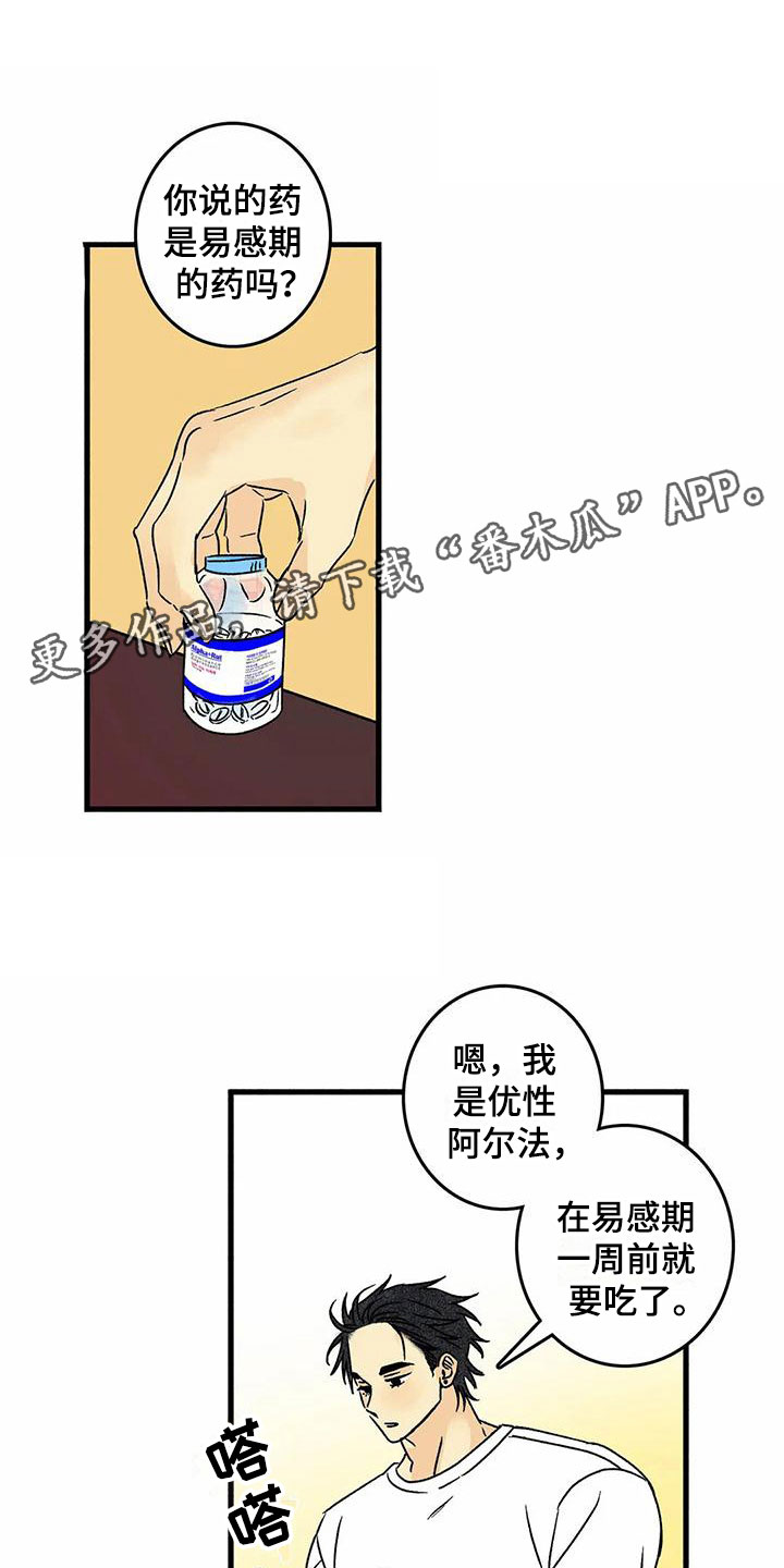 易感期大作战漫画,第6章：橙子香味1图