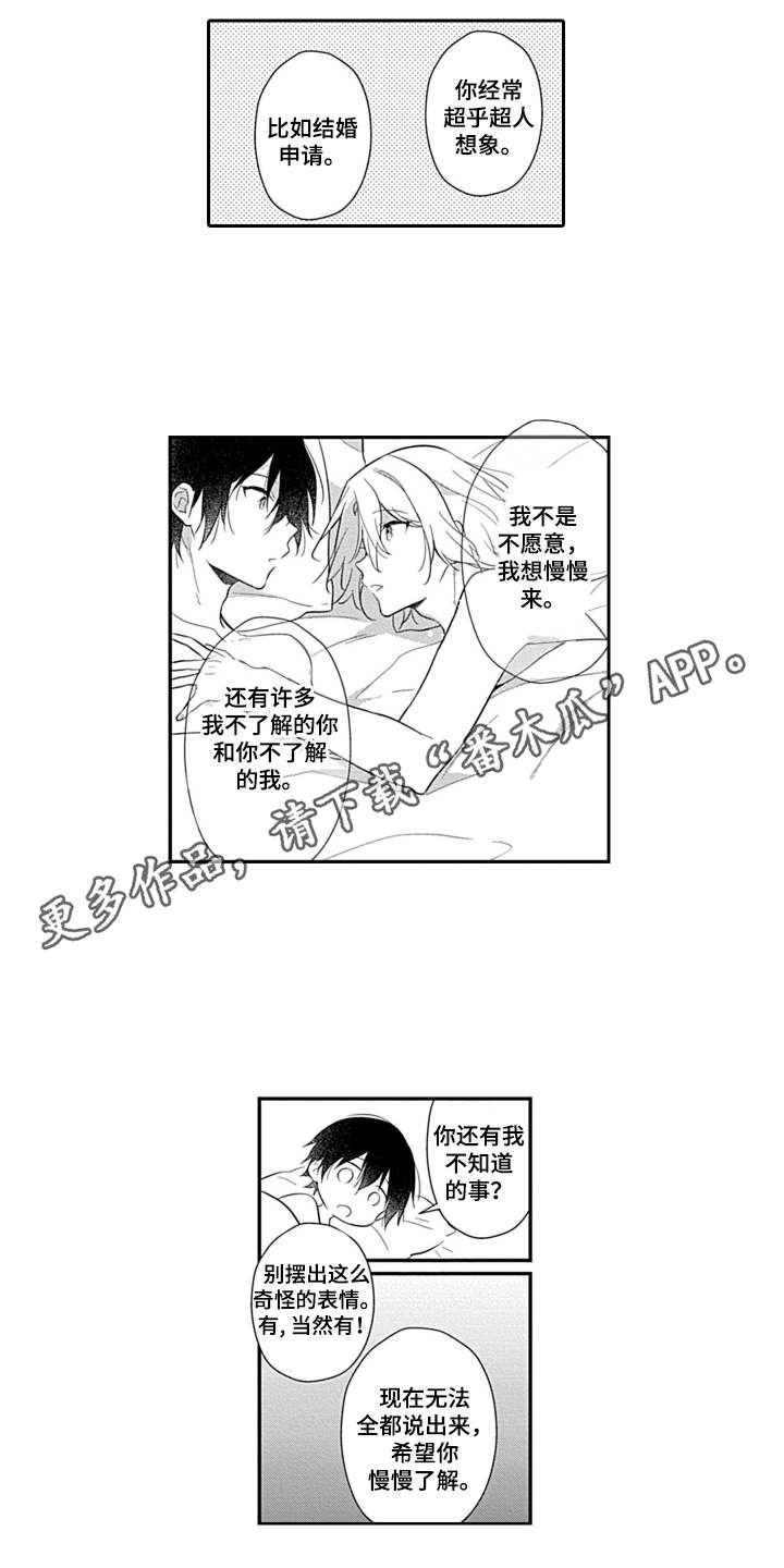 醉酒之后想吐胃难受怎么办漫画,第20章：慢慢了解（完结）1图