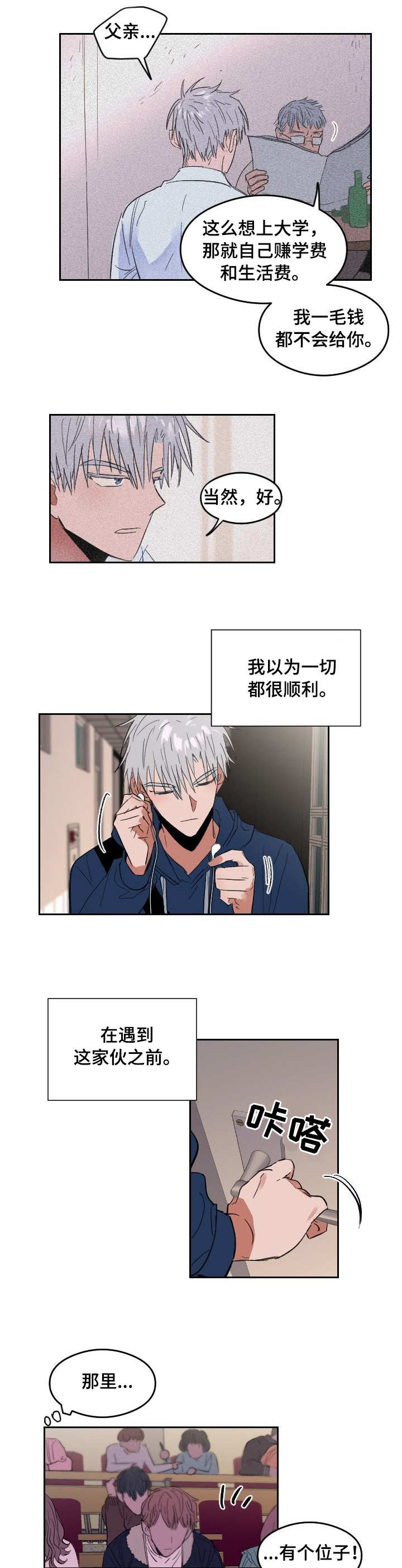 相同面貌的人漫画,第2章：憧憬1图