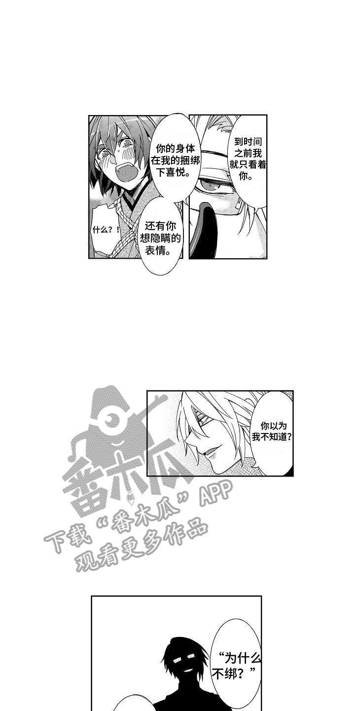 束缚大腿的工具漫画,第6章：说清楚1图