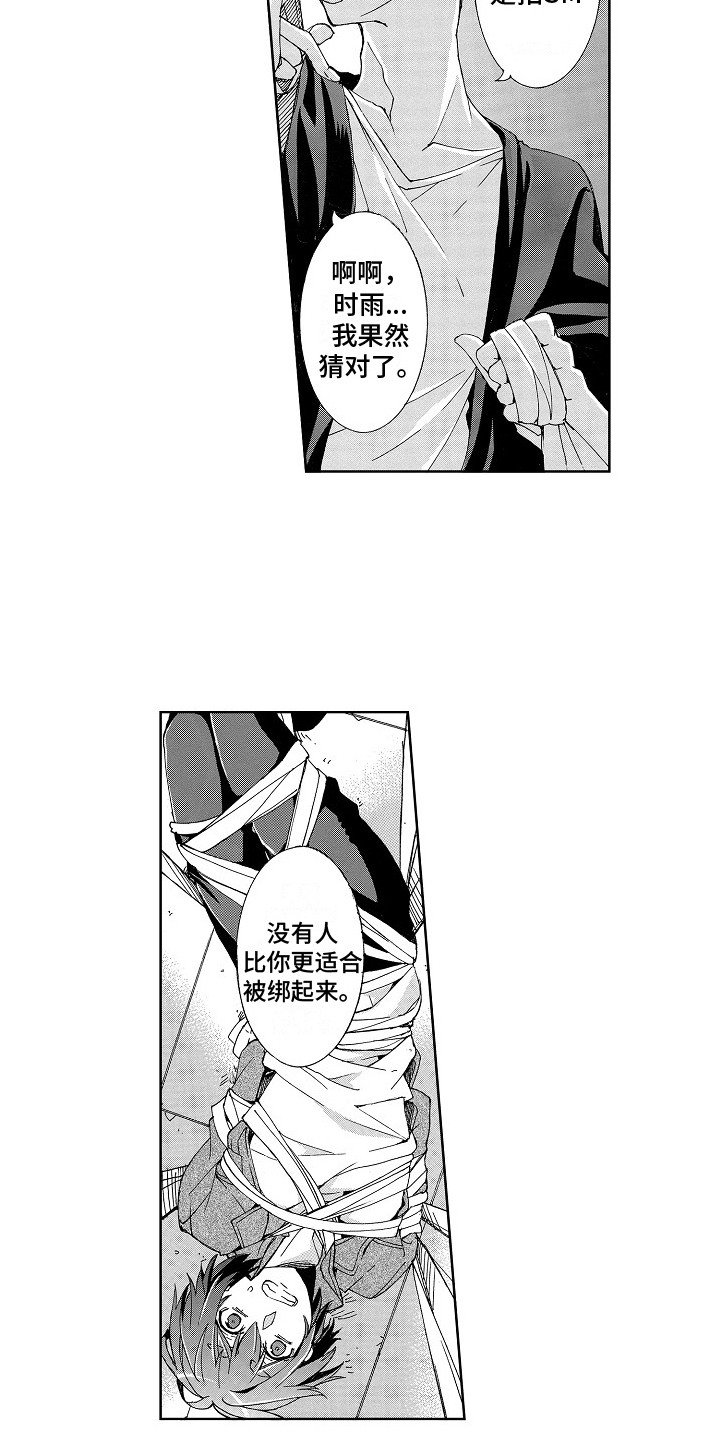 束缚大腿的工具漫画,第2章：摄影棚2图