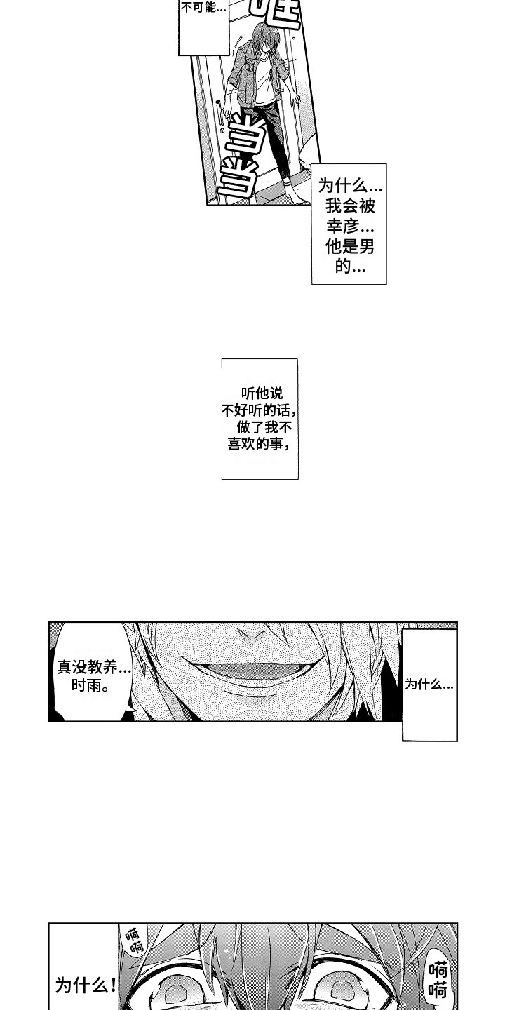 束缚大腿的工具漫画,第3章：喜欢你1图