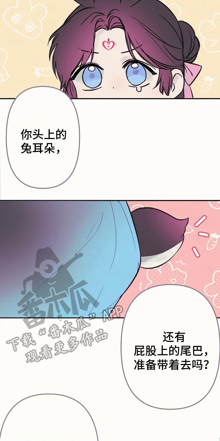 兔兔的那些事漫画,第24章：消除耳朵2图