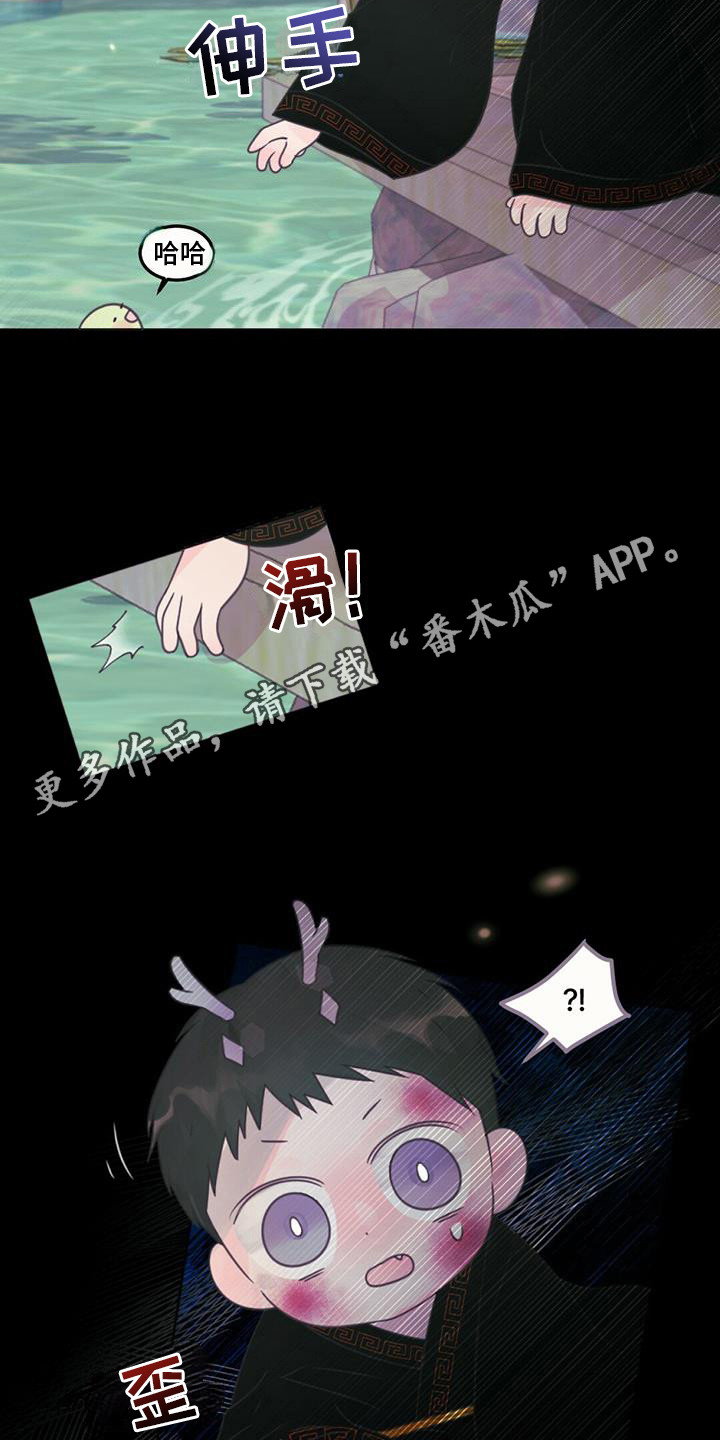 兔兔的小龙宝漫画,第27章：初次相遇1图