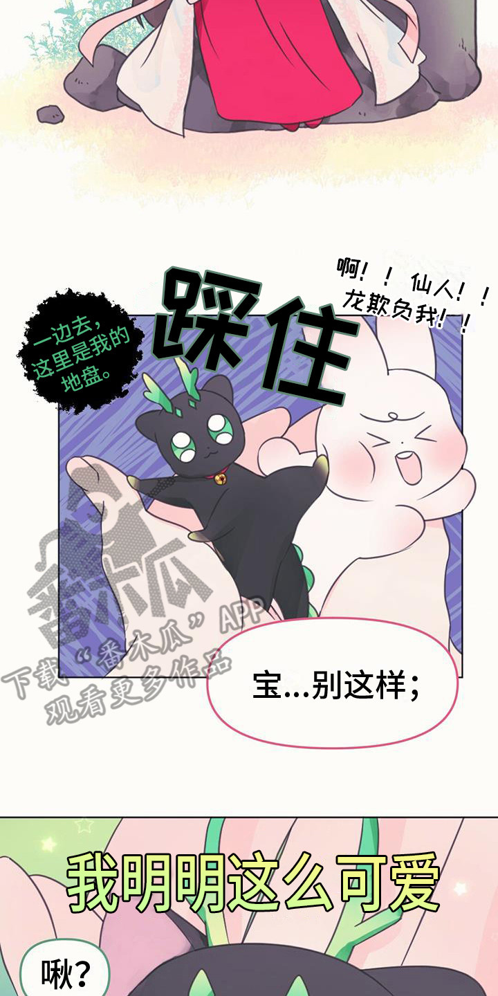 兔兔的扮演者漫画,第11章：装可爱1图