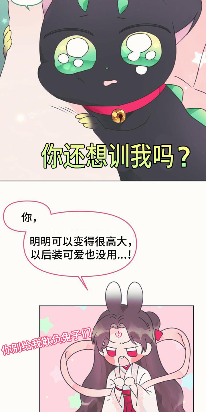 兔兔的扮演者漫画,第11章：装可爱2图