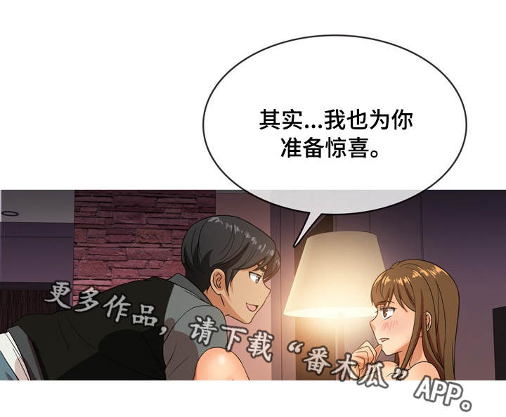 边界清楚和边界不清楚漫画,第24章：惊喜1图