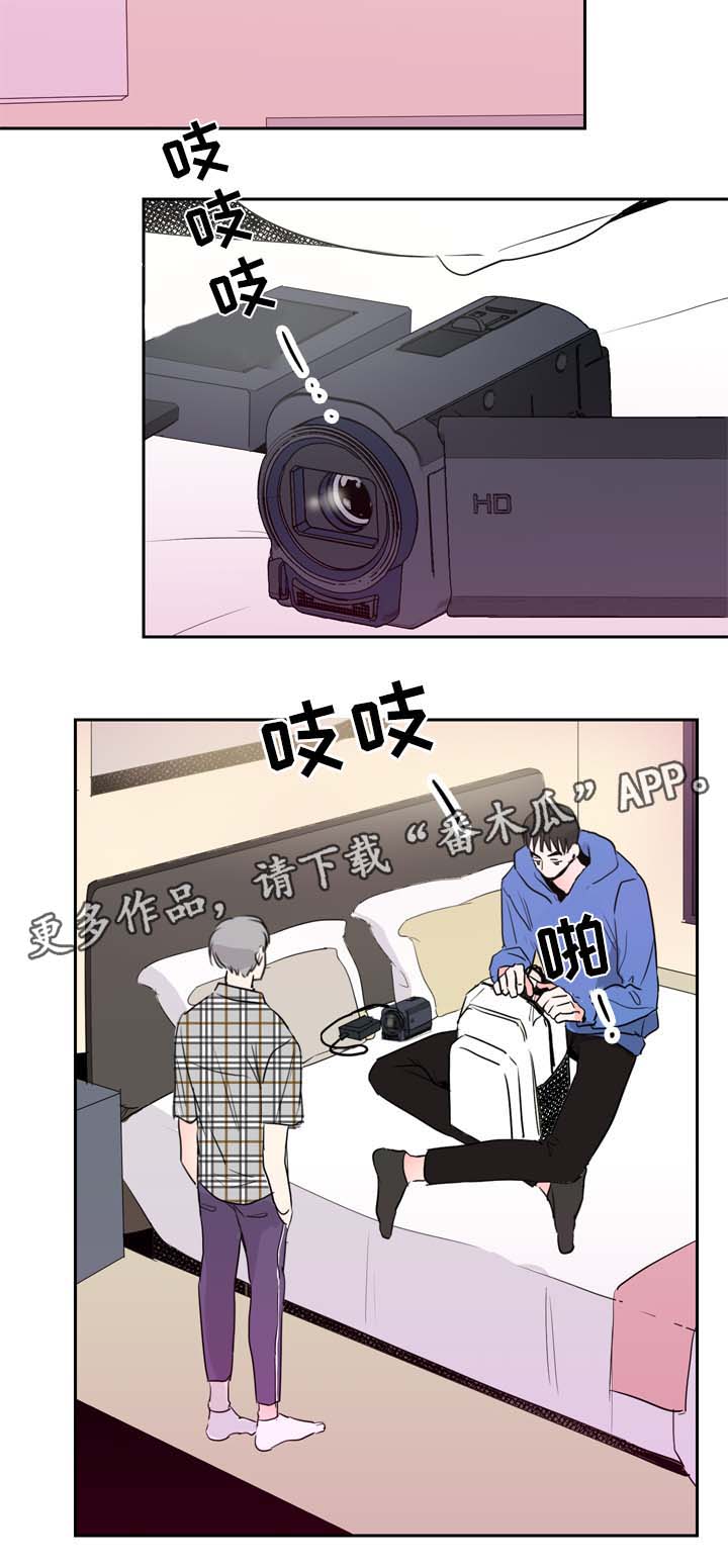 直播攻略演员表漫画,第13章：拍摄开始2图
