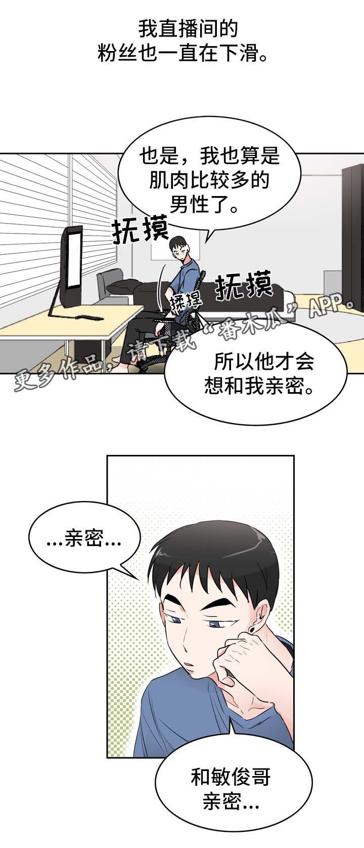 直播攻略演员表漫画,第7章：好奇心旺盛2图