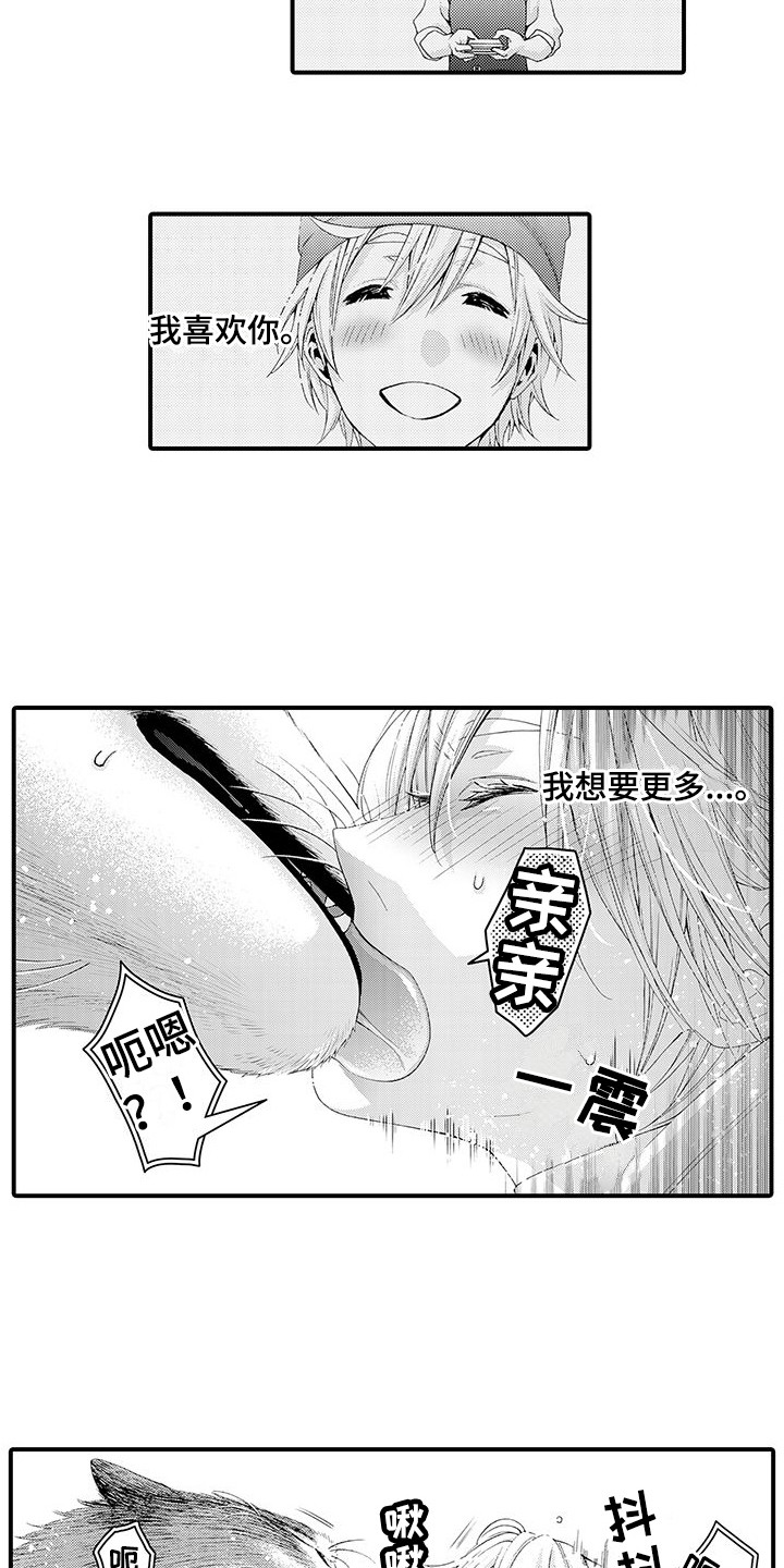 毛绒绒男友漫画,第17章：太诚实了 1图