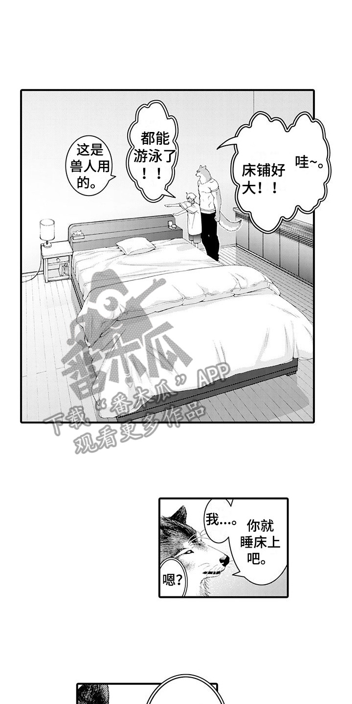 毛绒绒男友漫画,第21章：变得喜欢2图