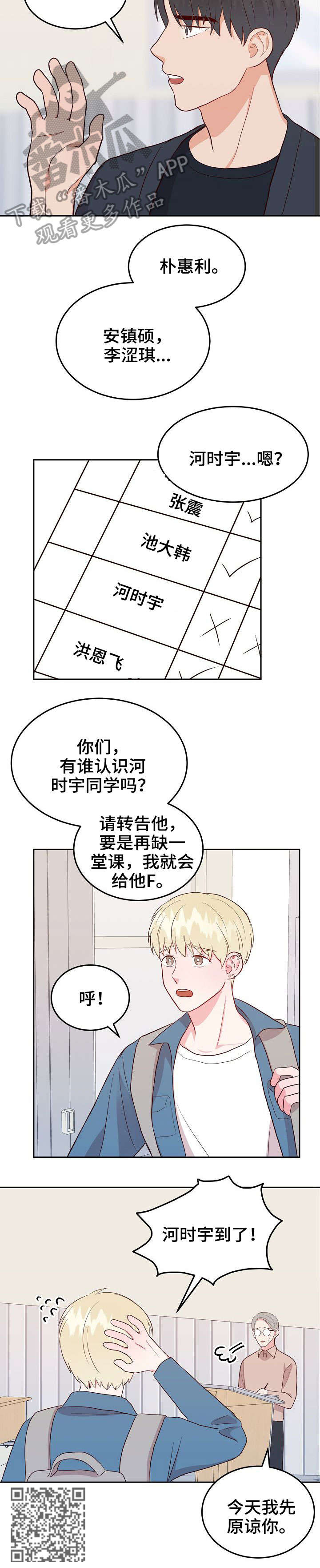 噪音测试漫画,第9章：点名2图