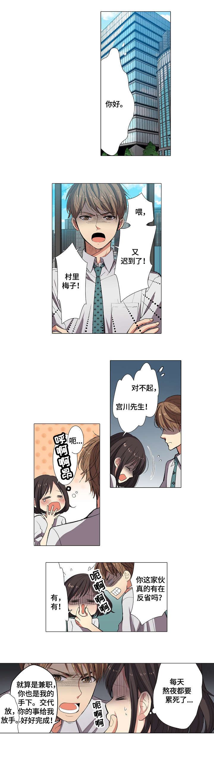 上司突袭漫画,第1章：上司2图