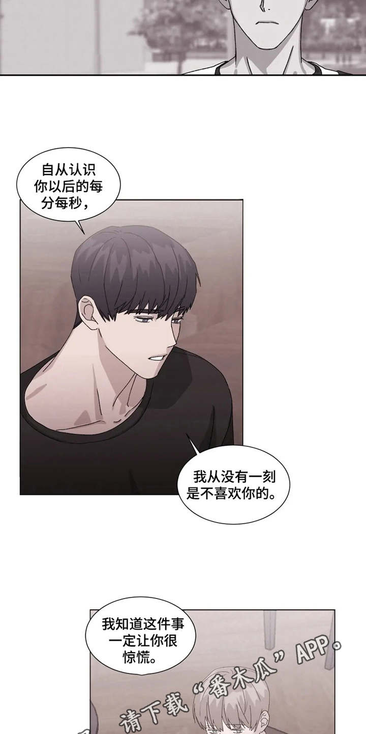 鹿晗契约恋情漫画,第13章：心意1图