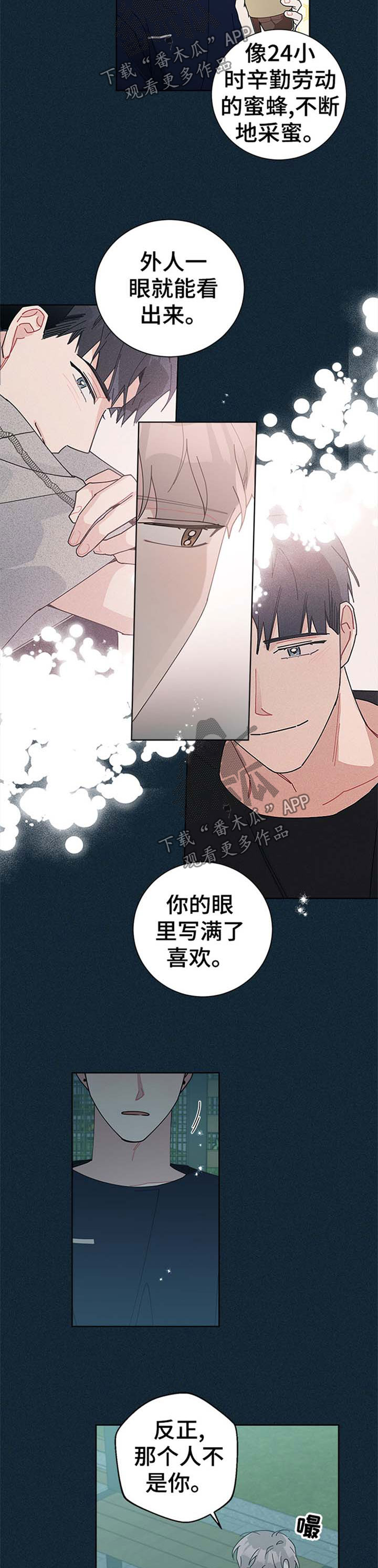 暗生情愫的唯美句子漫画,第84章：他喜欢你2图