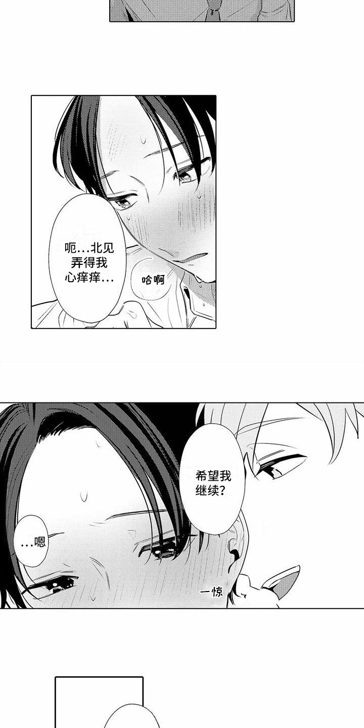 爱出汗的他漫画,第15章：心痒痒2图