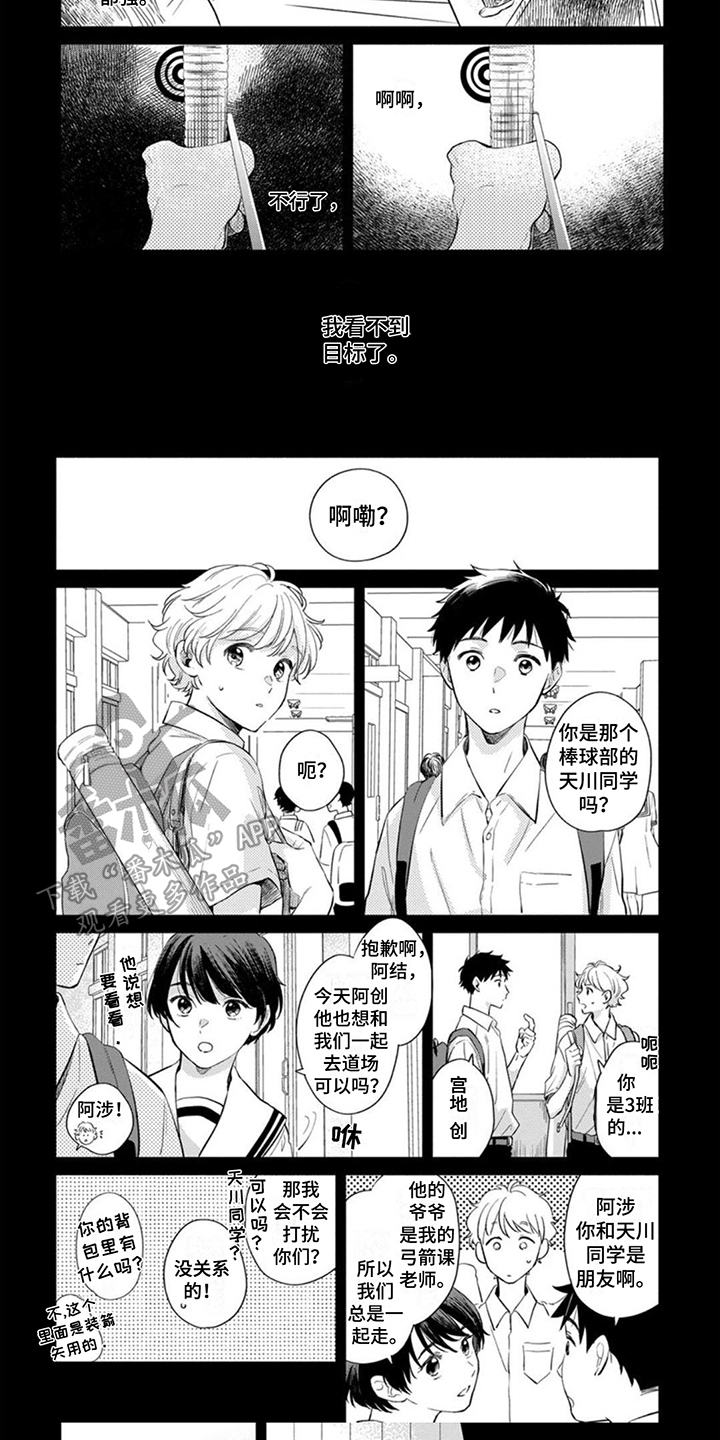 离弦的箭电视剧漫画,第5章：憧憬1图