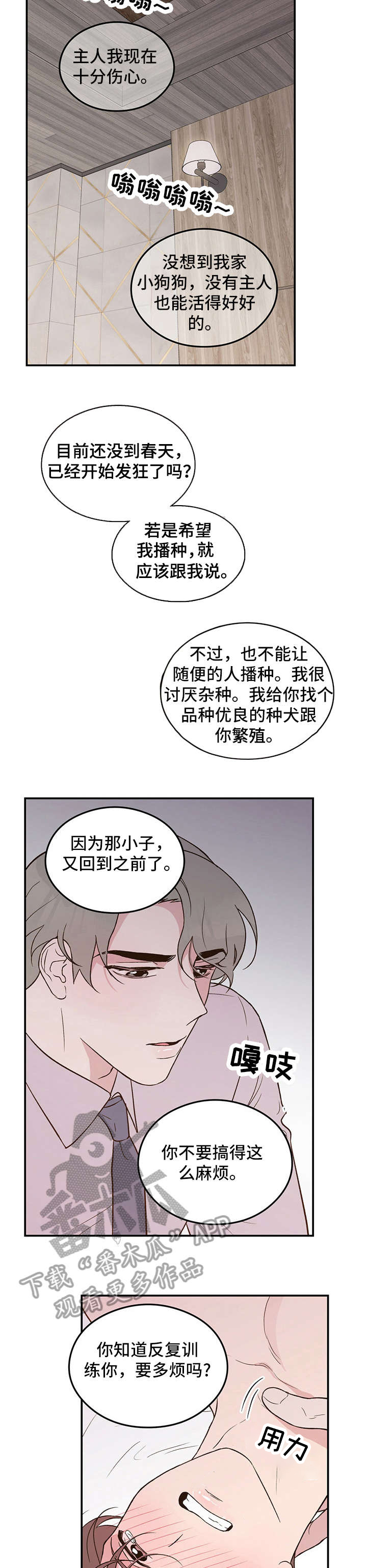 演习恋爱程序漫画,第8章：主人1图