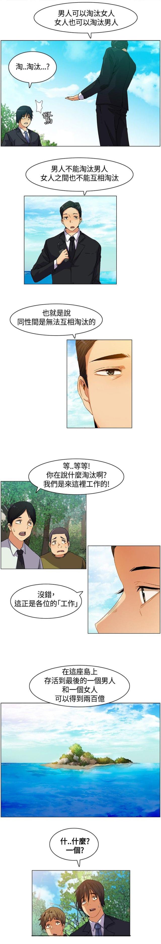 百亿荒岛漫画,第6话1图