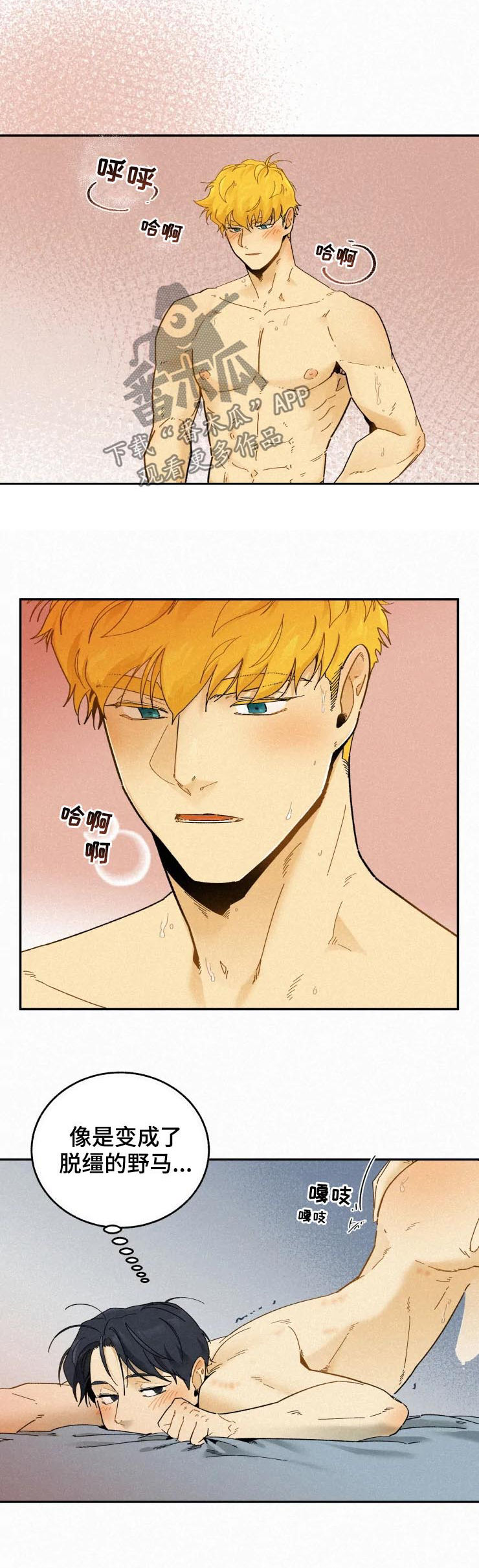 逃跑吧少年南天抽兔先生漫画,第69章：脱缰的野马2图