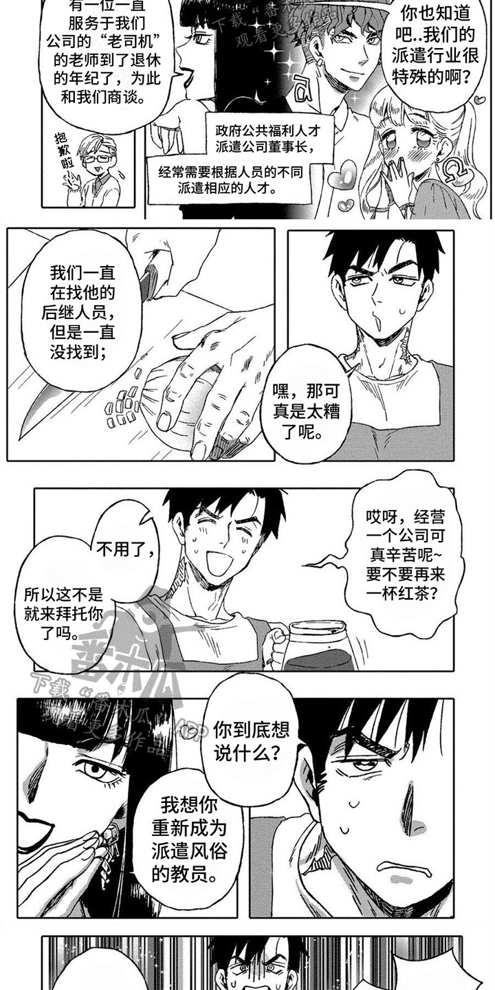 无花果里的小虫子漫画,第12章：拜托1图