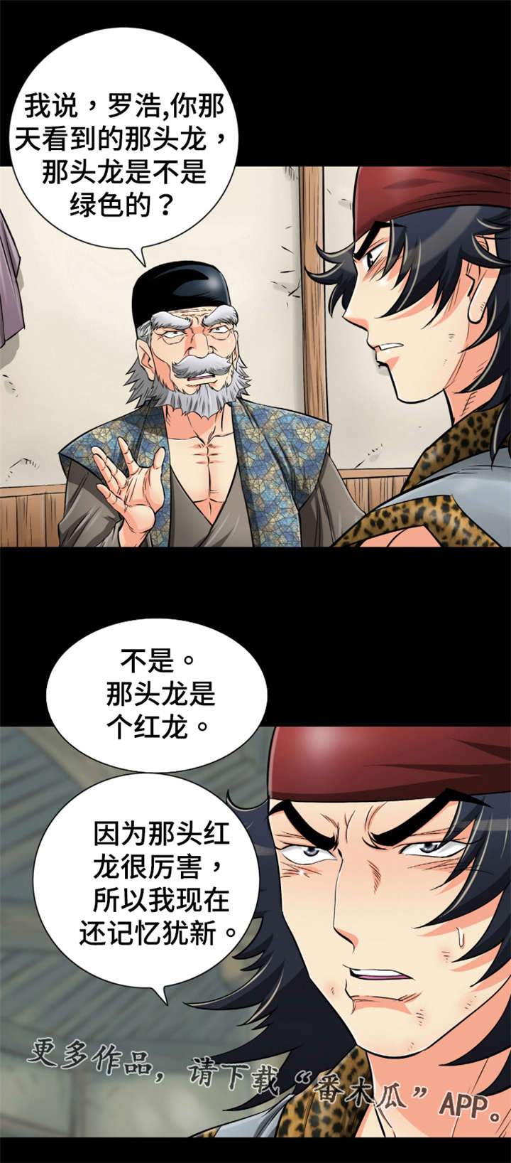 神龙抉择小说漫画,第67章：绿龙佣兵团2图