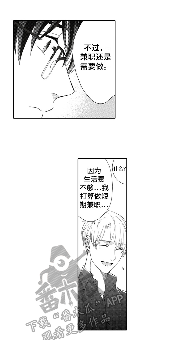 心灵落雨漫画漫画,第5章：模特兼职1图