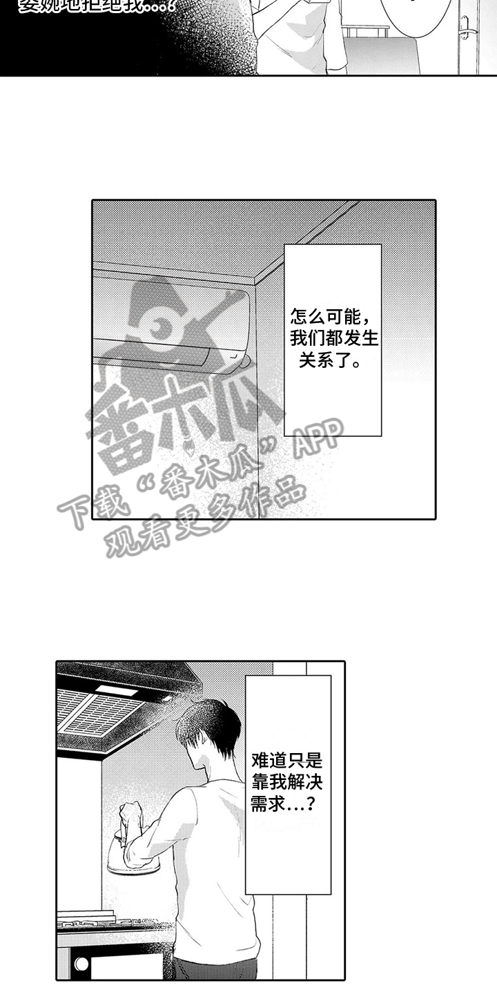 心灵落雨漫画,第8章：关系2图